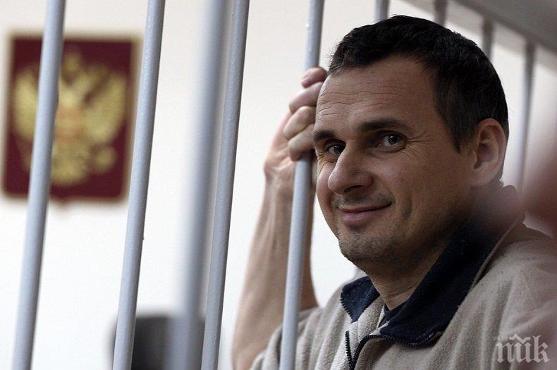 Заради гладна стачка: Режисьорът Олег Сенцов свали 20 кг