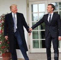 Доналд Тръмп предлагал на Макрон Франция да напусне ЕС