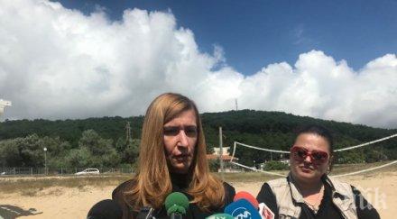 николина ангелкова изненадваща проверка плажа шкорпиловци откри сериозни нарушения
