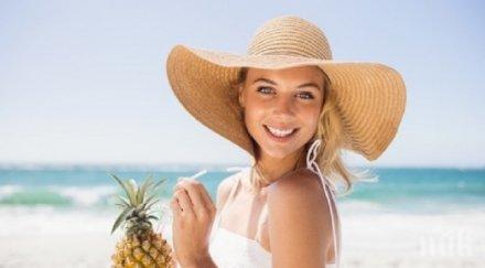 сте неотразими лятото носите сламена шапка