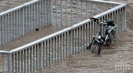 чепеларе страшно обявиха бедствено положение главният път вода