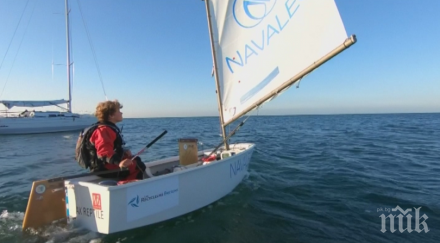 уникално постижение хлапе години прекоси северно море часа