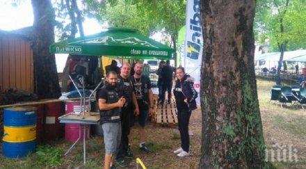 лее бира започват лудите надпревари рокерския събор