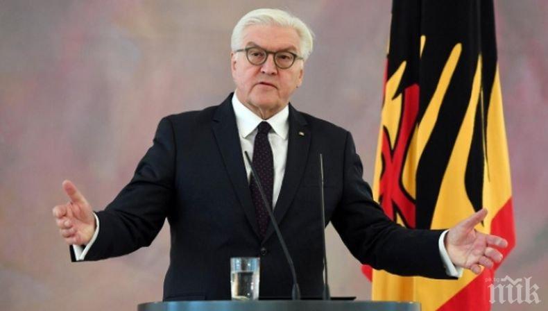 Президентът на Германия вярва, че Европа може да намери решение на миграционната криза