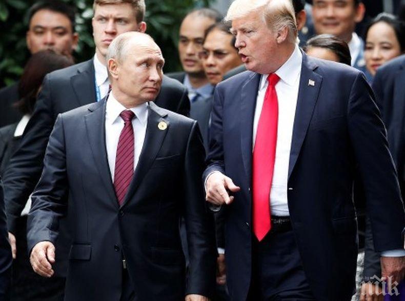 В Русия: Москва и Вашингтон сключиха споразумение за провеждане на среща между Доналд Тръмп и Владимир Путин