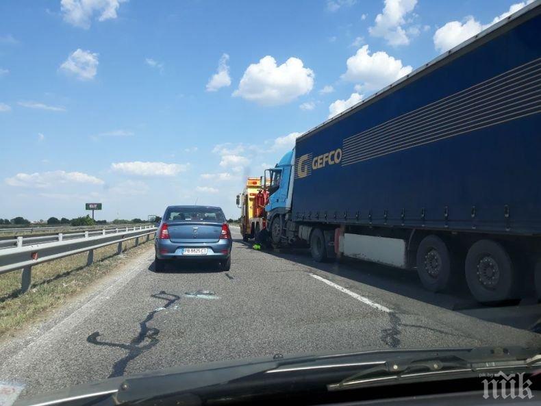 Шест катастрофи за няколко часа на магистрала „Тракия”
