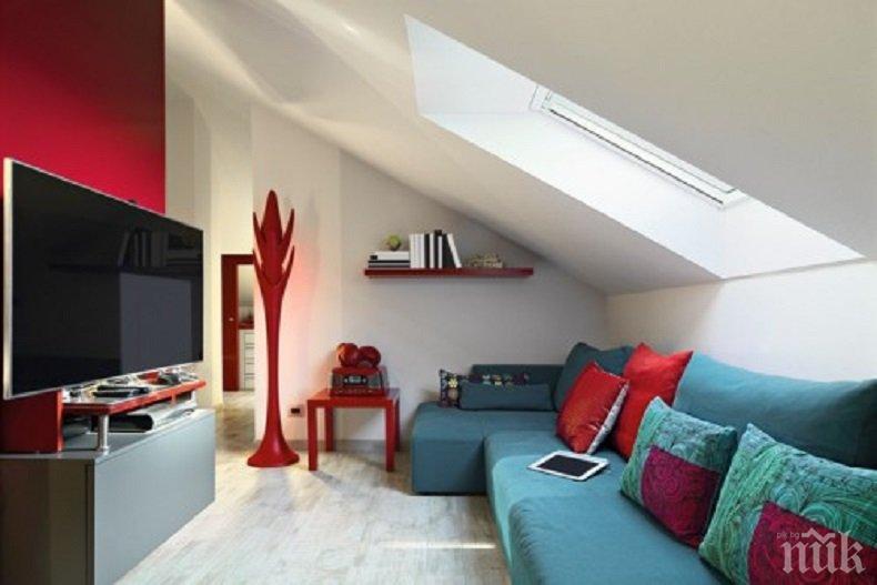 Хитри идеи за домове със скосени тавани