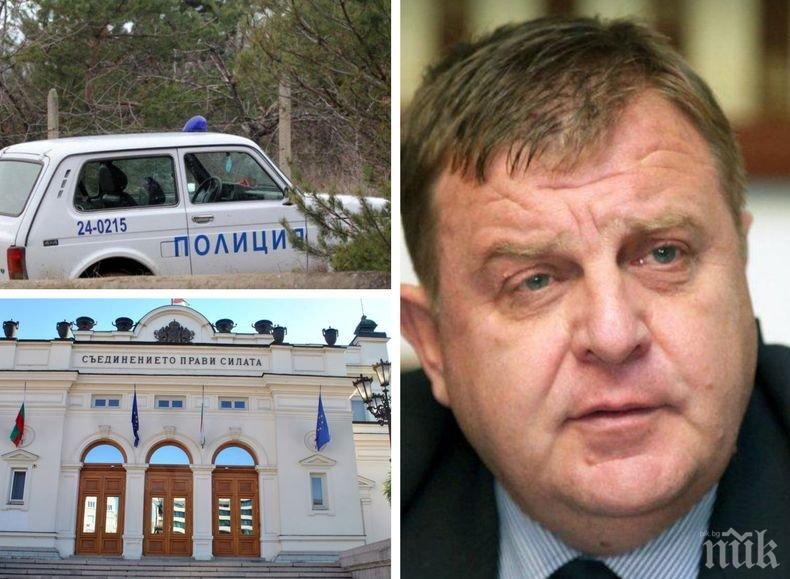 ЕКСКЛУЗИВНО! Вицепремиерът Каракачанов със силни думи за проблемите със сигурността