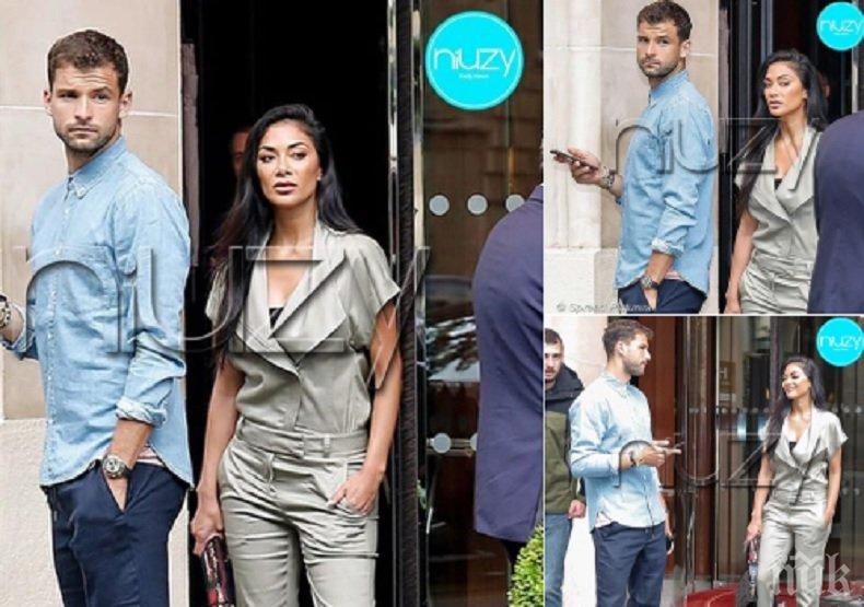 ЗАДАВАТ СЕ ЛУДИ НОЩИ! Никол кацна при Гришо в Лондон