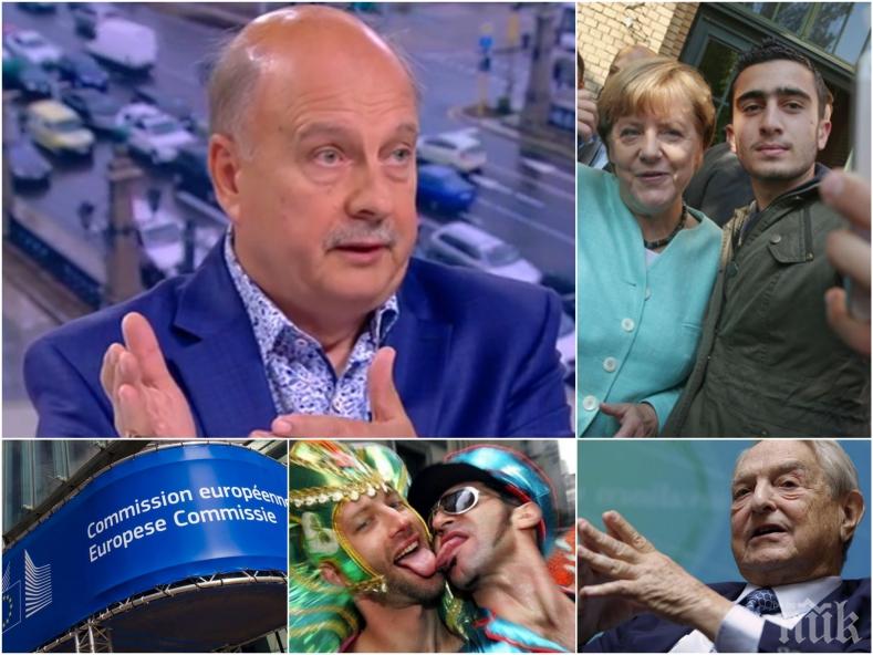 В ДЕСЕТКАТА! Георги Марков с гневен коментар за Меркел, бежанците и соросоидите! Джендърите и нехранимайковците ли ще ни управляват?!