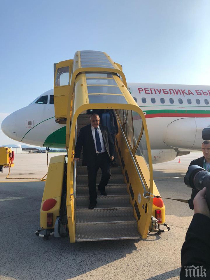 ЕКСКЛУЗИВНО! Борисов пристигна в Австрия, предава европредседателството (ВИДЕО/СНИМКИ)