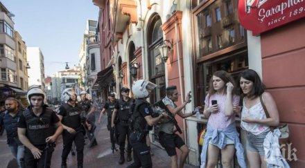 турската полиция спря гей парад истанбул