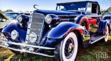 показват 100 модела ретропарада автомобили бургас