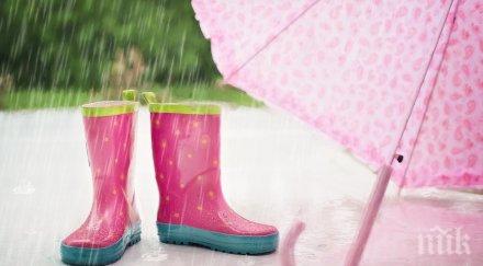 дъжд слънце редуват вторник термометърът скача градуса следобед дебнат валежи градушки