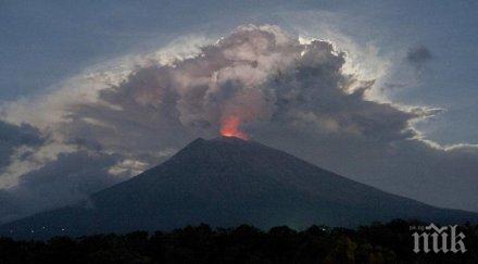 ужасът завръща вулканът агунг бали отново изригна