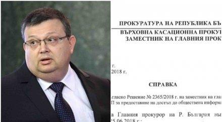 бомба пик главният прокурор цацаров отчете медията какви пари пътува чужбина лети икономична класа документи