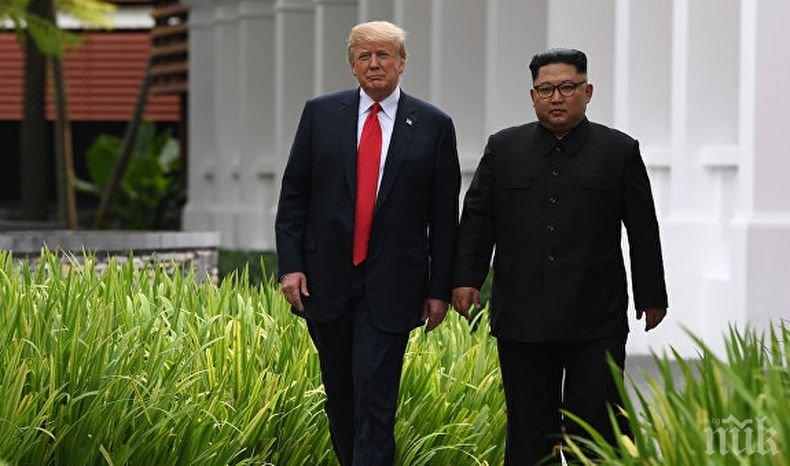 От Белия дом отказаха коментар за възможна среща между Доналд Тръмп и Ким Чен Ун в Ню Йорк