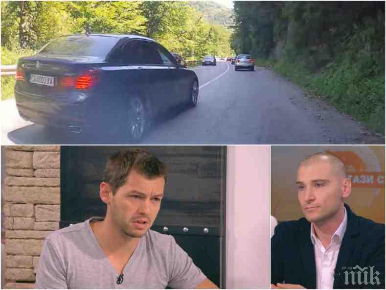 БЕЗУМИЕ НА ПЪТЯ! Джигит с лъскаво БМВ готов да убива с просташки изпреварвания
