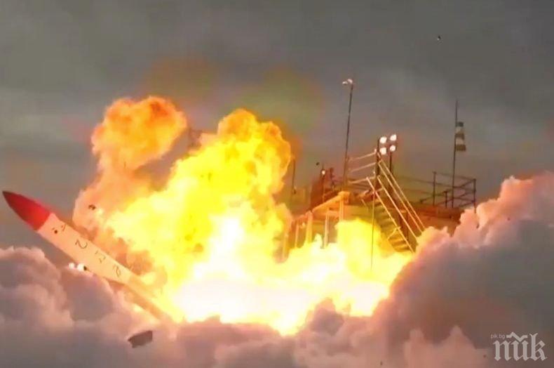 Космическа ракета се взриви секунди след излитане в Япония