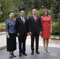 Президентът Радев и китайският премиер Ли Къцян на официална вечеря 