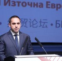 Министър Караниколов: Има потенциал за реализирането на повече съвместни проекти с Китай