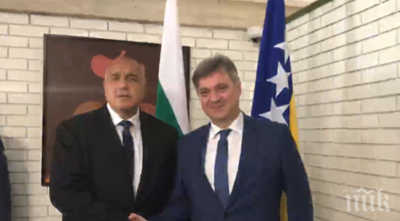 първо пик борисов пристигна сараево темата западните балкани продължи видео снимки