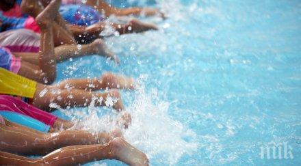 силната миризма хлор басейна лош признак