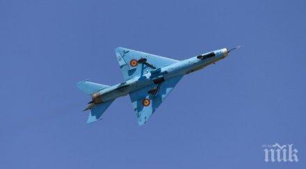 румънски миг падна време демонстративен полет