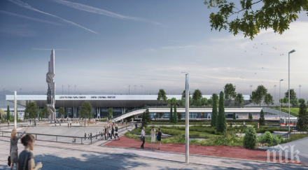 централна гара грейва нов облик премахват смърдящите подлези пешеходците качват земята снимки