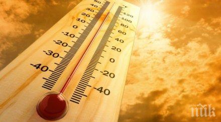 опасно горещо време калифорния