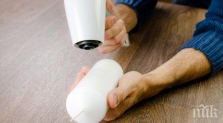 ароматни трикове съхраним свещта дълго