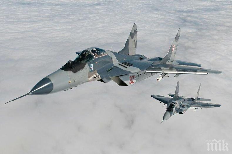 ИЗВЪНРЕДНО! МиГ-29 се разби в Полша, има загинал