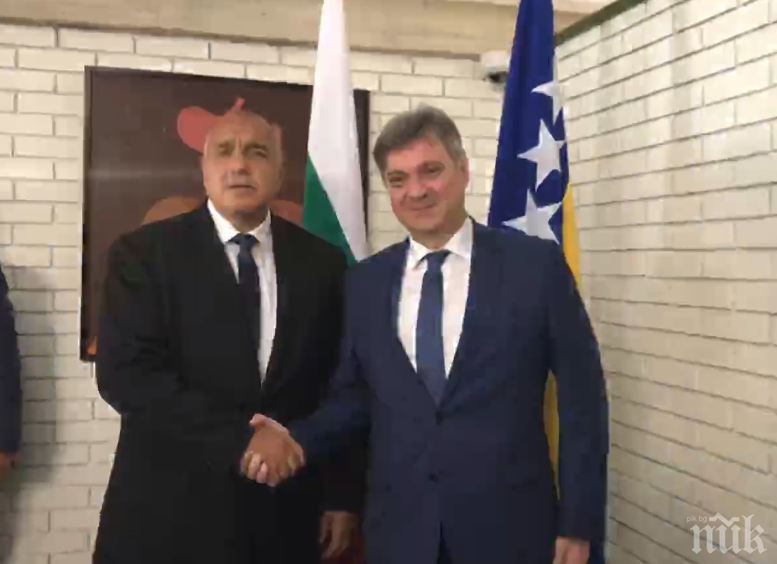 ПЪРВО В ПИК! Борисов пристигна в Сараево: Темата Западните Балкани ще продължи (ВИДЕО/СНИМКИ)