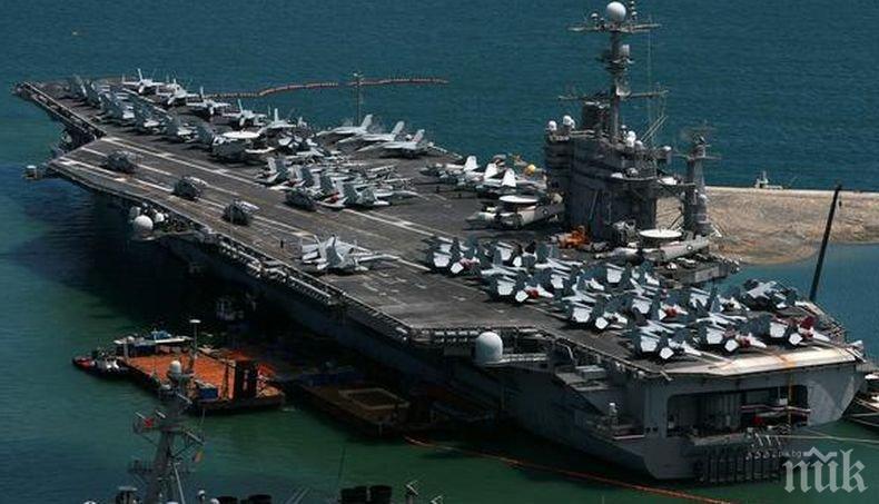 Два американски ескадрени миненосеца навлязоха в Тайванския проток