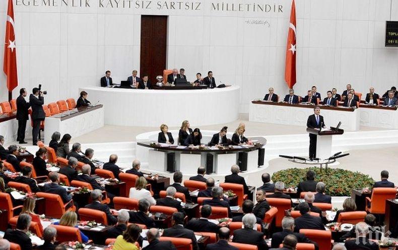 Новият турски парламент полага клетва