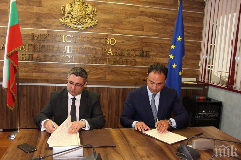 Министър Нанков подписа споразумения за сътрудничество с пет китайски компании за големи инфраструктурни проекти у нас (СНИМКИ)