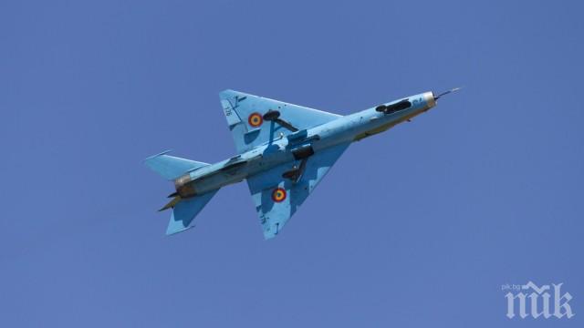 Румънски МиГ-21 падна по време на демонстративен полет