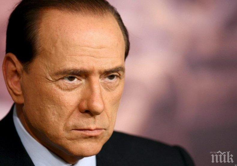 Берлускони ще са кандидатира на изборите за Европейски парламент