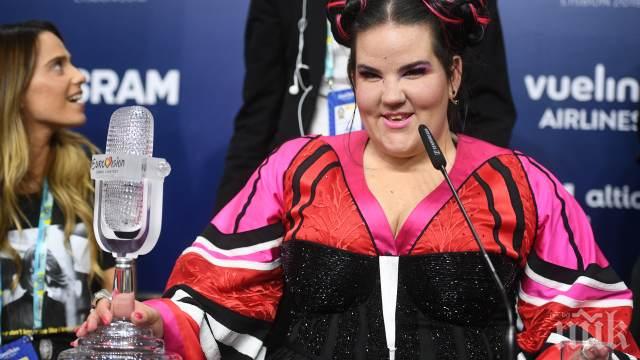 Обвиниха израелската победителка на Евровизия в плагиатство 