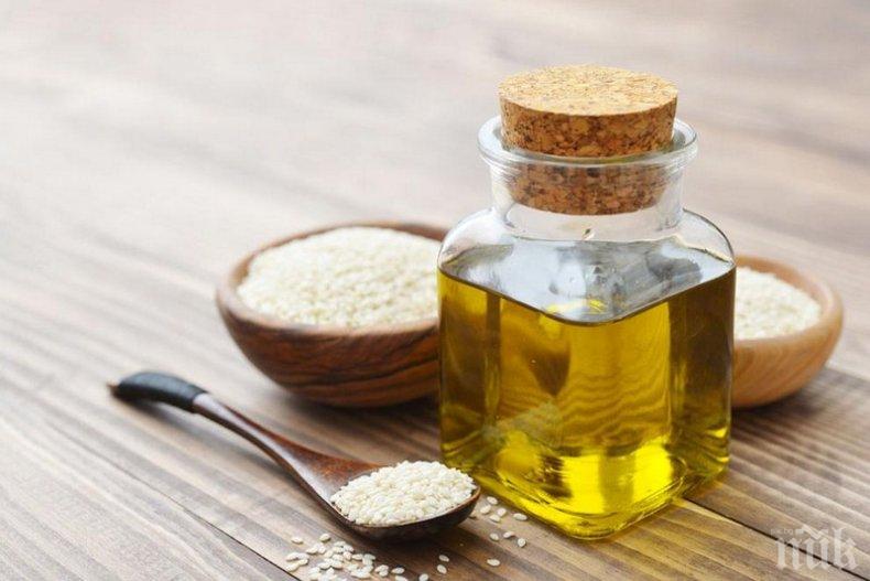 Изплакнете устата си със сусамено масло! Ефектът е поразяващ! 
