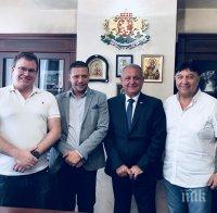 Областният управител на Софийска област Илиан Тодоров се срещна с израелски инвеститори