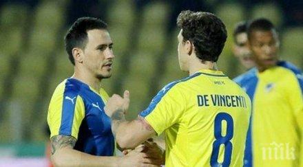 живко миланов игра половин час загуба апоел никозия квалификациите шампионска лига