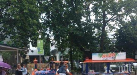 воден шок туристи газиха вода колене албена