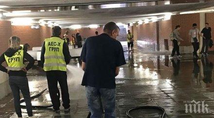 после мият белина опикания подлез централна гара снимки