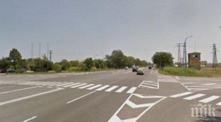 важно апи затваря пътя черноморец заради пасарелката атия