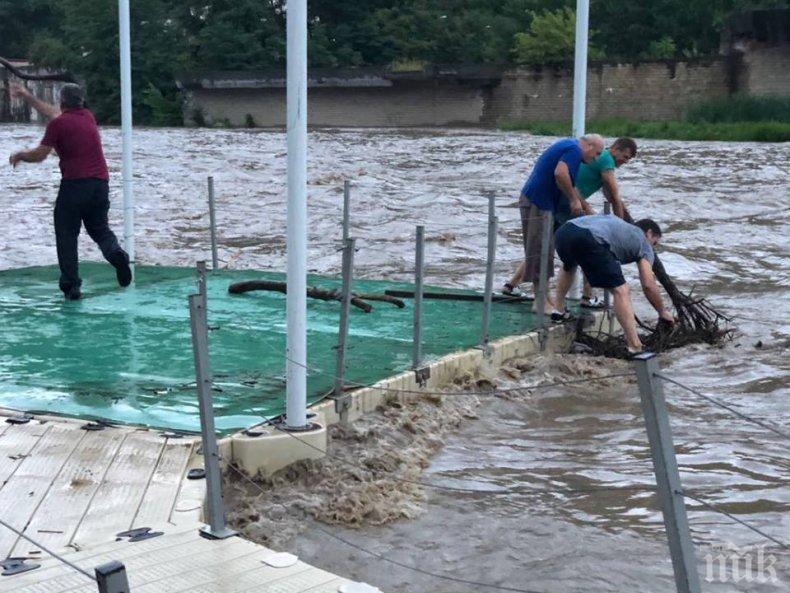 БЕДСТВИЕ! Бара заля къщи и издави животни в ловешко село