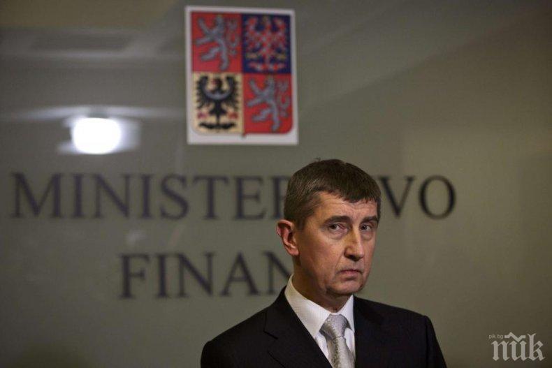 Новото правителство на Чехия получи вот на доверие от парламента на страната