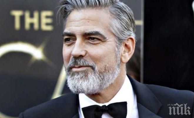 Джордж Клуни се претрепа с мотор на остров Сардиния