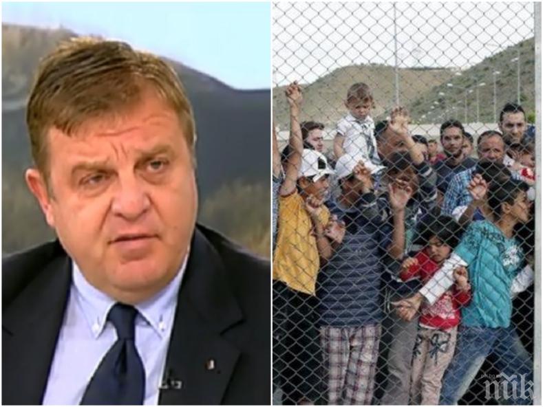 ГОРЕЩА ТЕМА! Красимир Каракачанов скочи срещу Меркел: Откъде накъде ще връщаме 45 хил. нелегални мигранти, хайде стига!