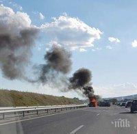 ИЗВЪНРЕДНО И ПЪРВО В ПИК! Страшна катастрофа на магистрала 